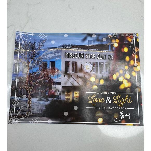 NIB Missouri Star Quilt Co. Postcard Jigsaw Sealed Puzzle Open Original Box - Picture 1 of 4